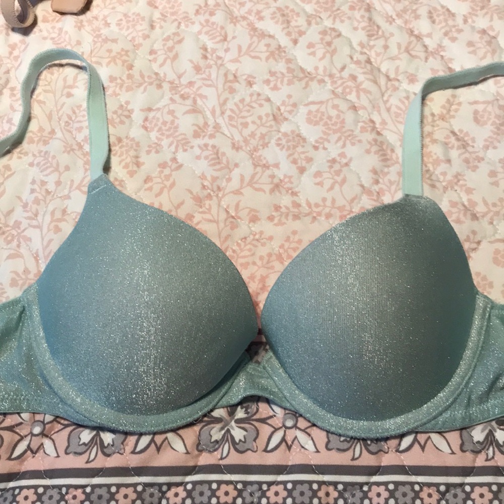 Aqua Victoria Secret PINK push up bra